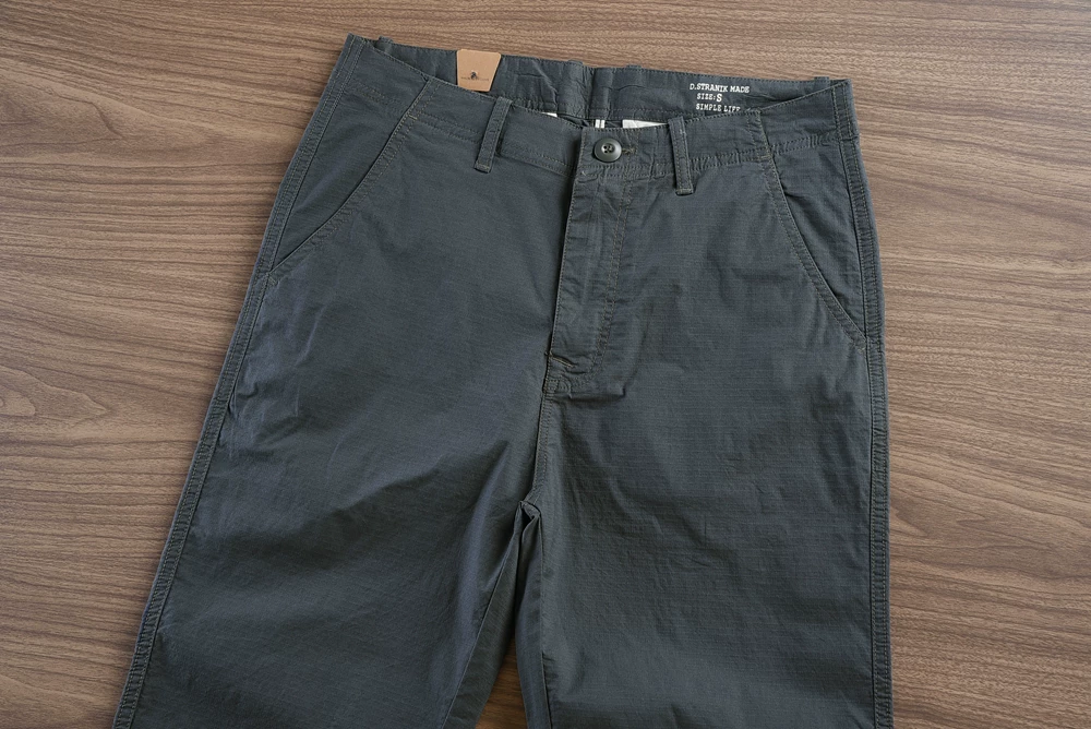 Summer New American Retro Thin Straight Leg Quick-drying Casual Pants Fashion Simple Breathable Loose Ankle-length Trousers