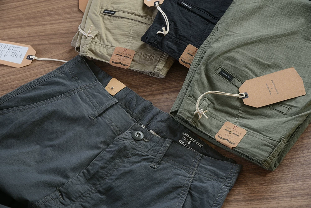 Summer New American Retro Thin Straight Leg Quick-drying Casual Pants Fashion Simple Breathable Loose Ankle-length Trousers