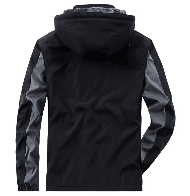 Autumn Winter Tracksuit Men Sets Sportswear Thick Warm Plus Velvet Sport Suit Hoodies+Sweatpants Men Brand Clothing Sweat Suit
