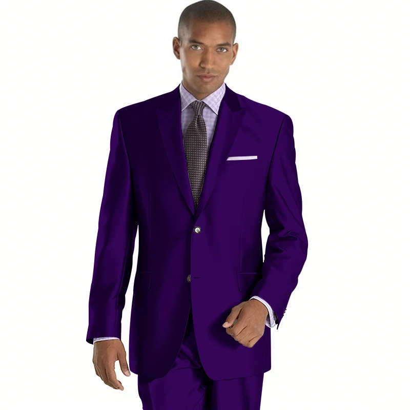 2022 New Arrival Mens Suits Groomsmen Peak Lapel Groom Tuxedos Shiny Silver Wedding Best Man Suit