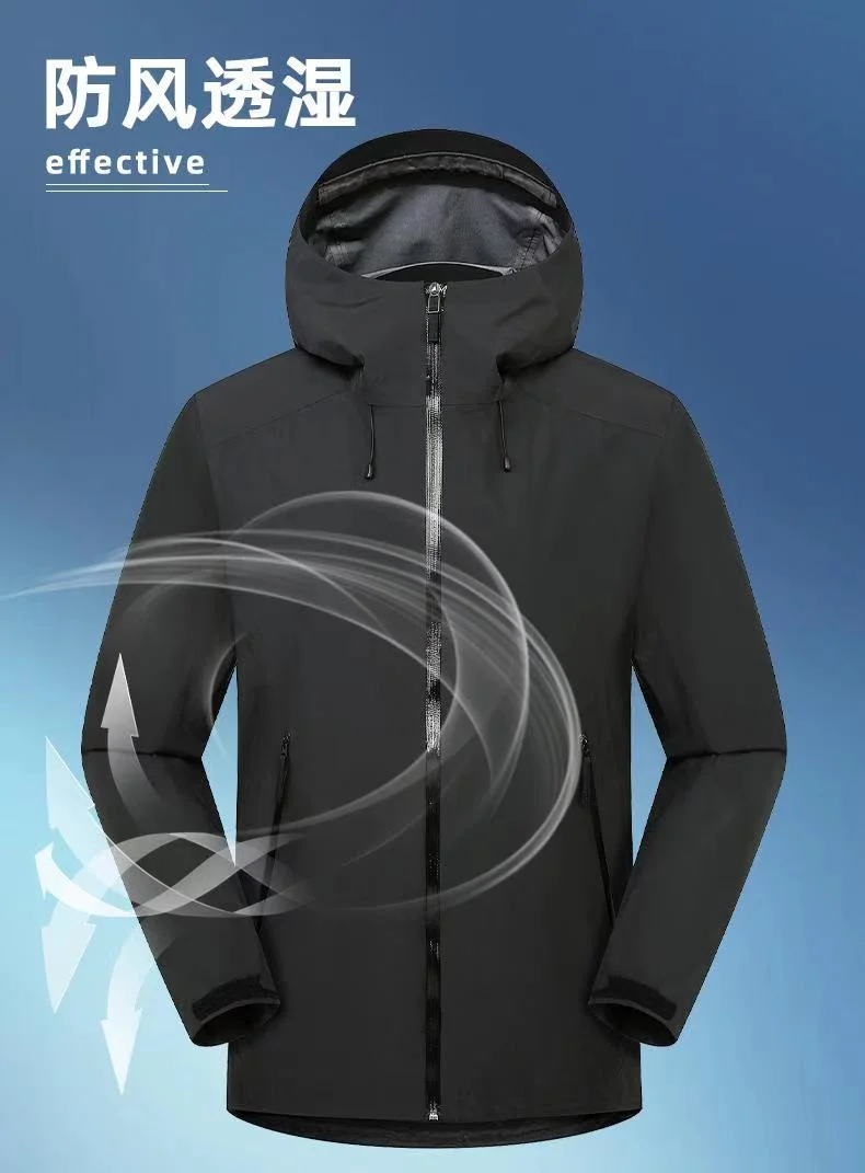 New Storm Jacket Men's Sports Ski Camping Outdoor Mountain Climbing Fashion Leisure Shopping Tour Windproof Soft Shell Jacket