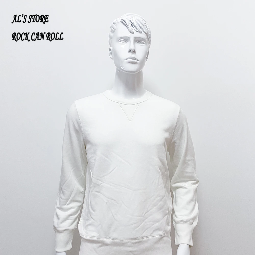 AL6163 Super Quality Heavy Thick Pullover Mans Big Cozy Flexible 400g 14.1oz Cotton Warm Shirt