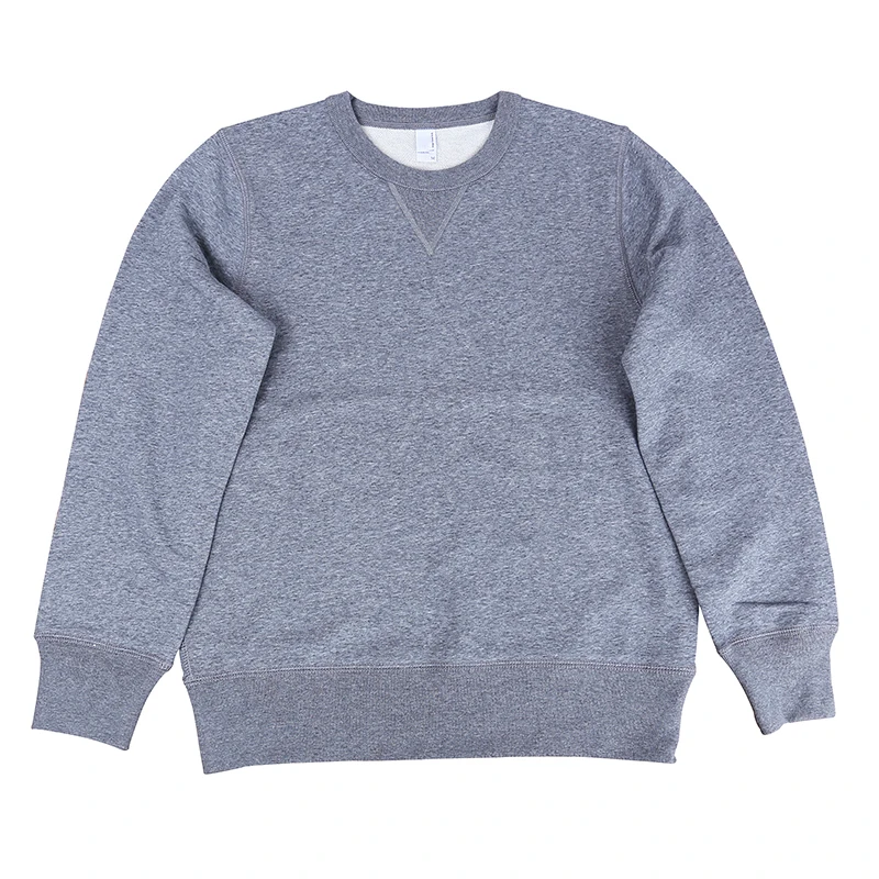 AL6163 Super Quality Heavy Thick Pullover Mans Big Cozy Flexible 400g 14.1oz Cotton Warm Shirt