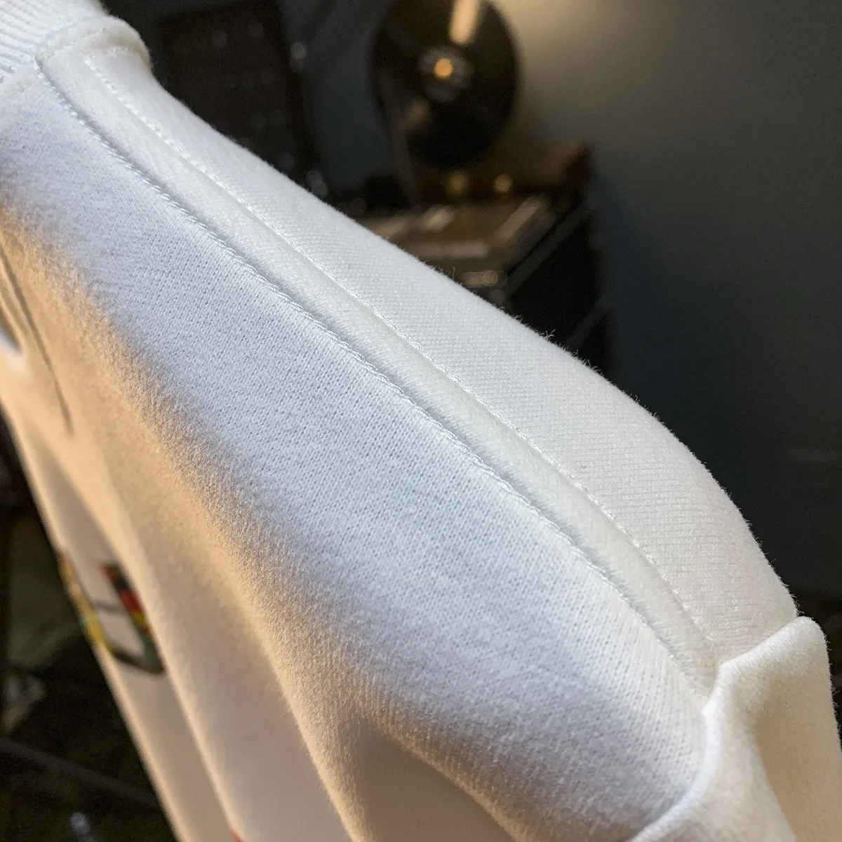 Fashion hoodie men's 2024 autumn and winter new trend printed long sleeved T-shirt loose elastic high-end Sweater