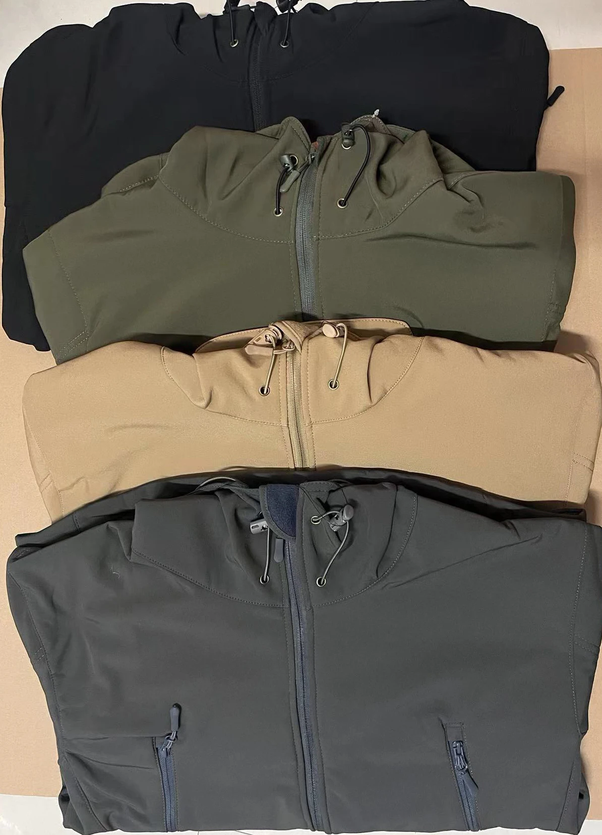 Tactical Men Winter Set Fleece Parkas Cargo Jackets Windbreak Hiking Camping Pant Climbing Tracksuit Sharkskin Casual Hood Coats