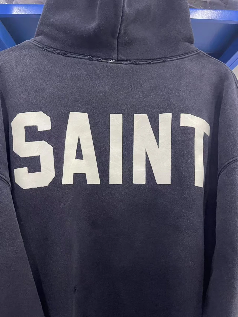 Washed Orange Saint Pullover Men Women Best Quality Hooded Hoodie