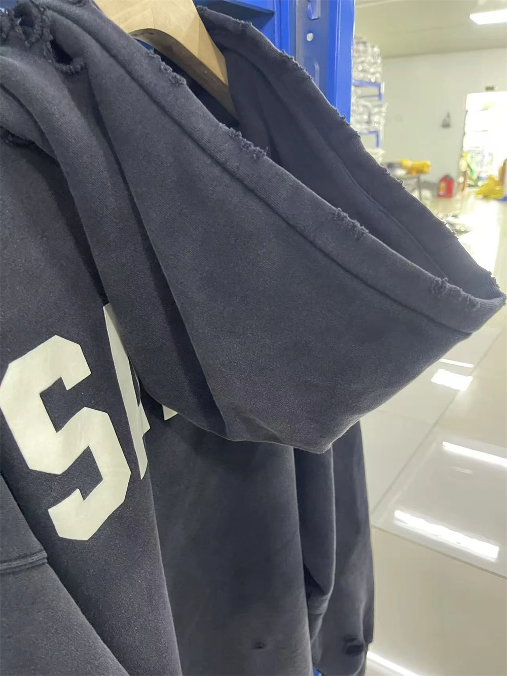 Washed Orange Saint Pullover Men Women Best Quality Hooded Hoodie