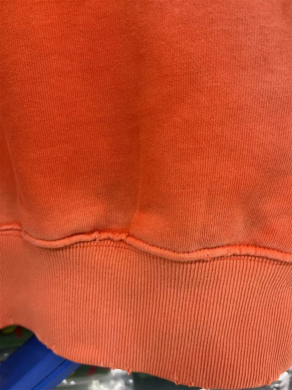 Washed Orange Saint Pullover Men Women Best Quality Hooded Hoodie