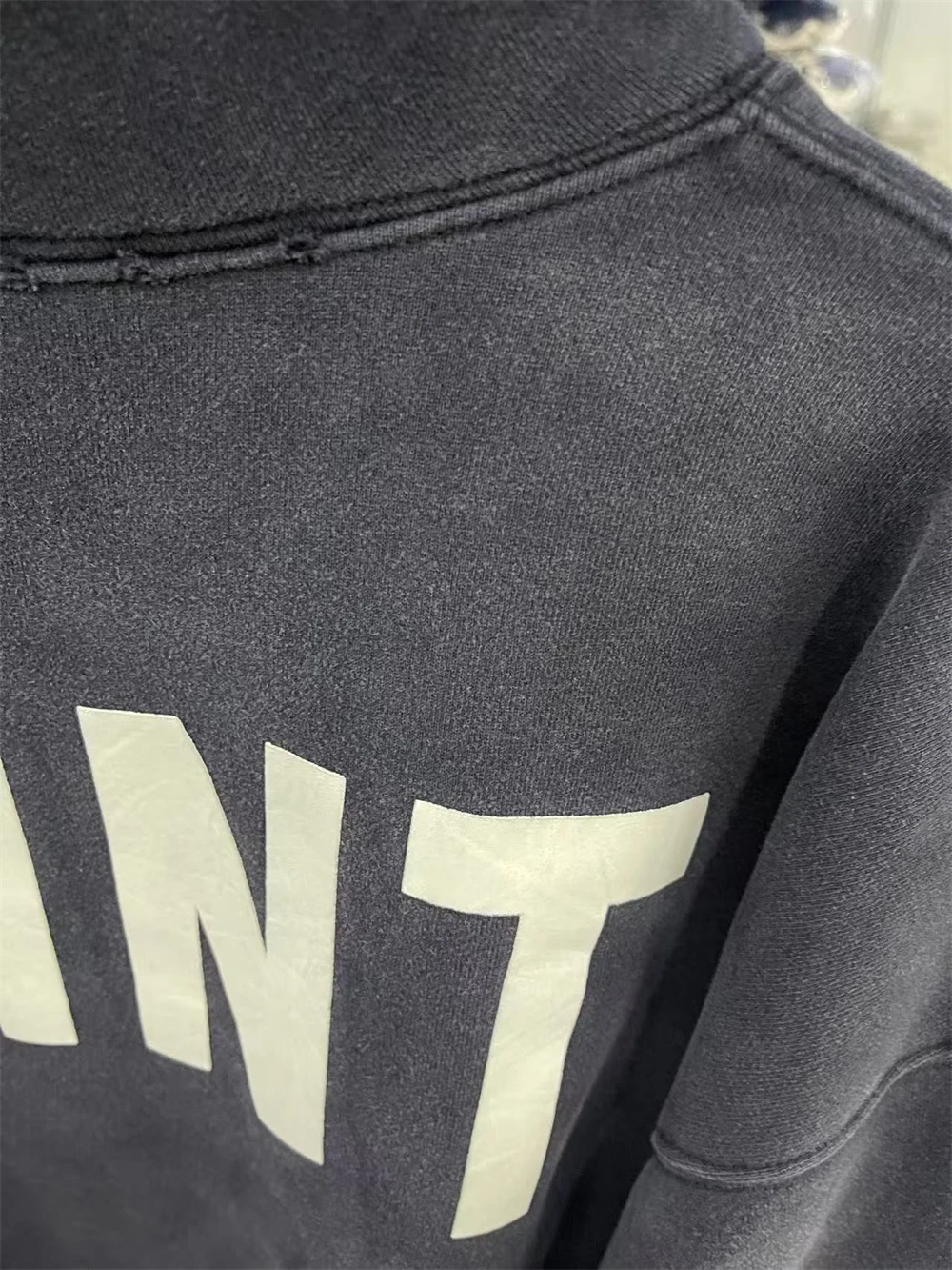 Washed Orange Saint Pullover Men Women Best Quality Hooded Hoodie
