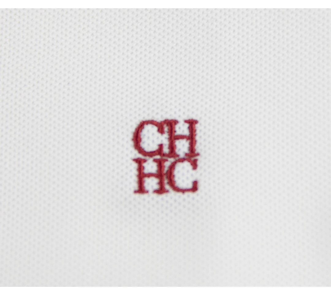 CH Breathable Mens Polo Shirts Lapel Button Short Sleeve Tiny Logo Solid Color Multi Colors Business Casual Tees