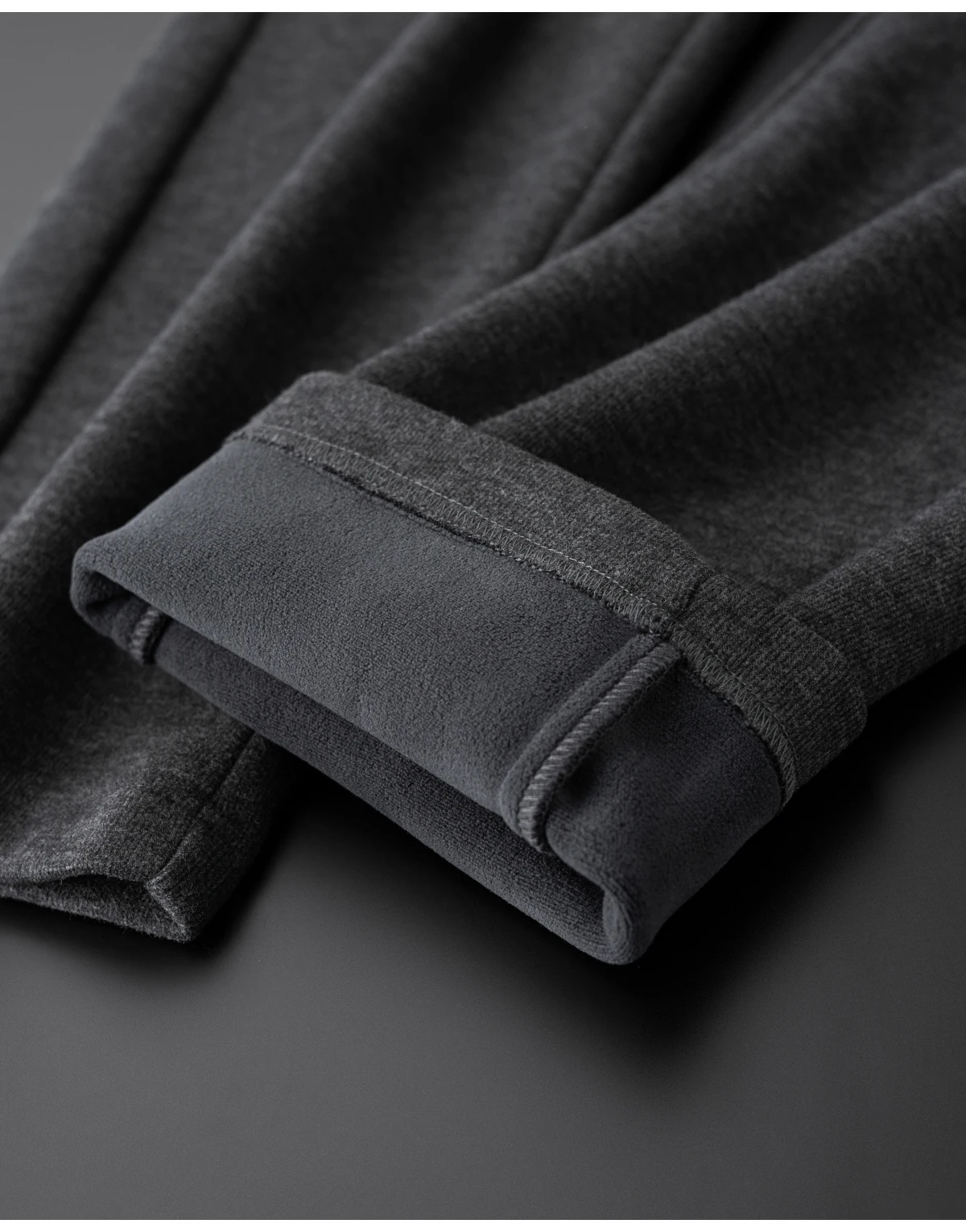 JSBD Winter Italian Old Money Style Warm Fleece Thick Wool Tweed Two-Piece Men's Lapel Cardigan Casual Sportswear Set
