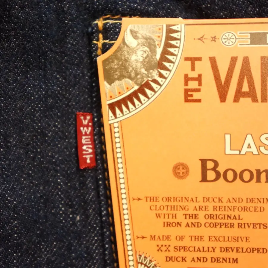 FREEWHEELERS 601XX 1951 five bags of 14oz indigo vintage jeans