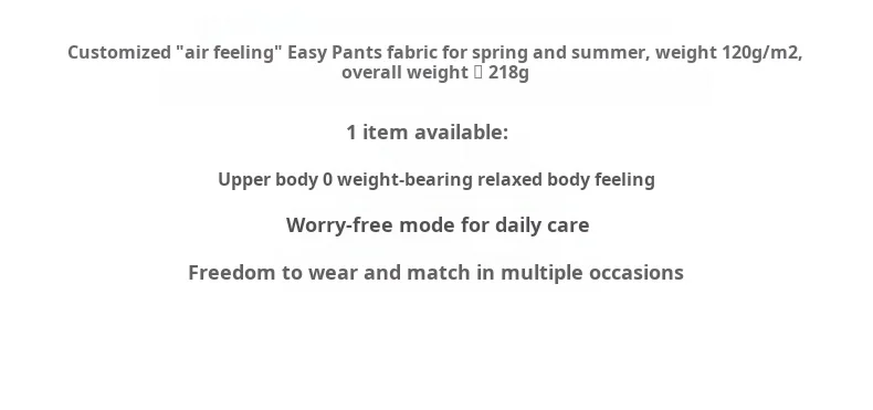 Maden Lightweight Commuter Casual Pants CleanFit Dress Trousers Elastic Wrinkle-Resistant Office Men's Long Pants for Summer