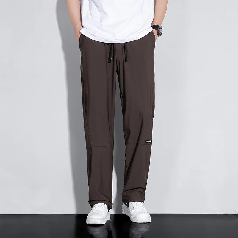 Men Summer Sweatpants Plus Size 8XL 9XL 10XL High Elastic Gym Joggers Large Size Quick Drying Running Fitness Pants Men Clothing