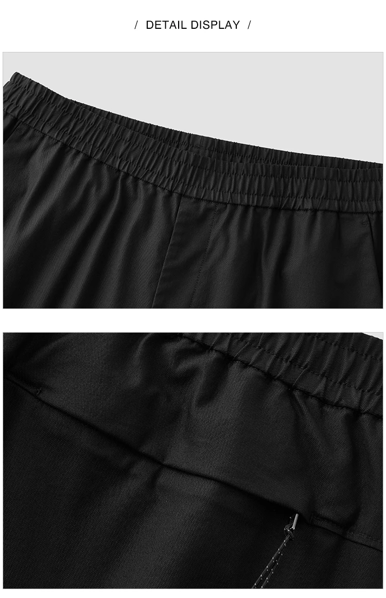 Semir Men Pants Comfortable Solid Straight Work Commute 2026 Autumn Casual Style Easy Care Long Trousers Daily Wear