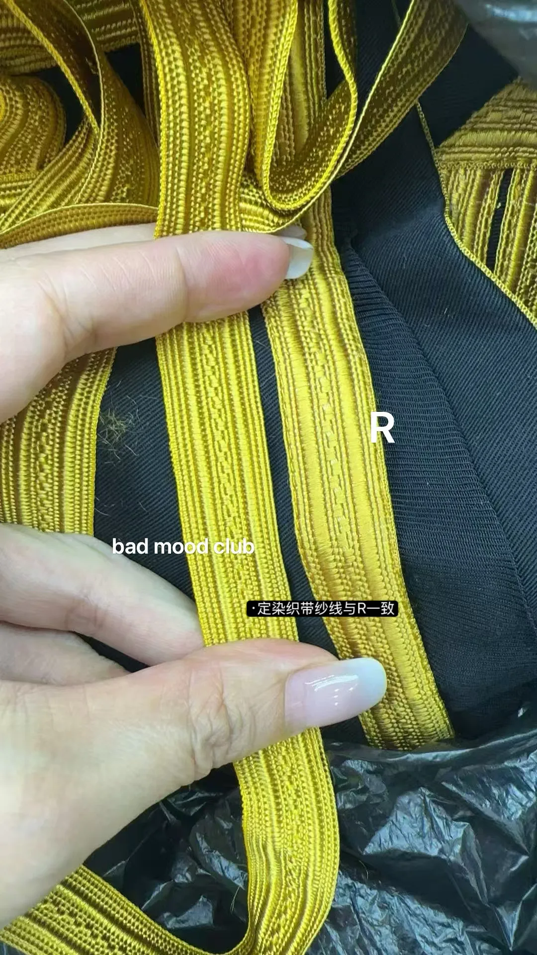 ANN Milan Limited Show Piece Black & Gold Webbing Napoleon Cropped Court Jacket, Two-tone