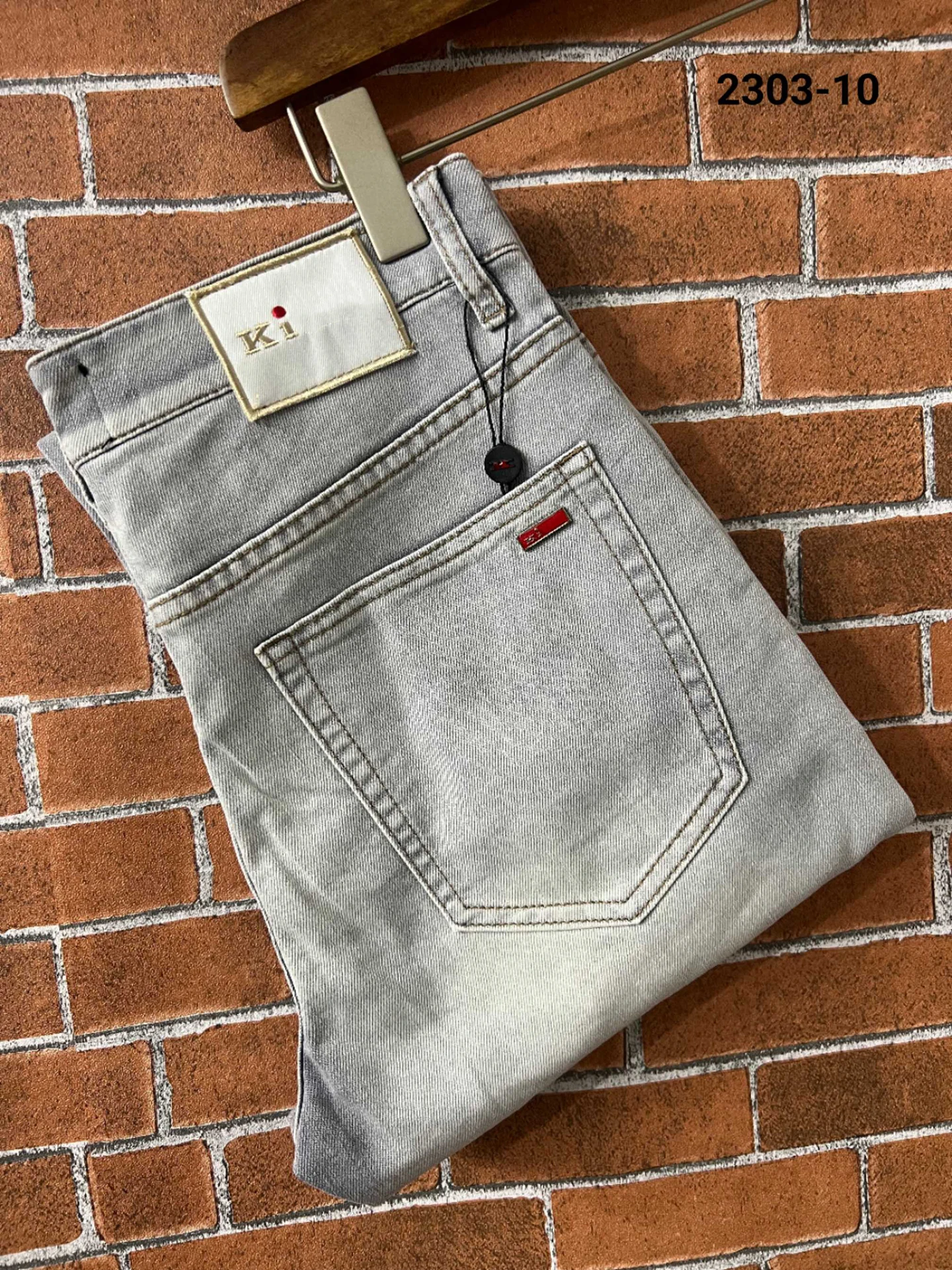 OECHSLI Jeans Thin Cotton Men 2026 Spring Summer new breathable outdoor embroidery comfortable casual Big size 30-40 long Pants