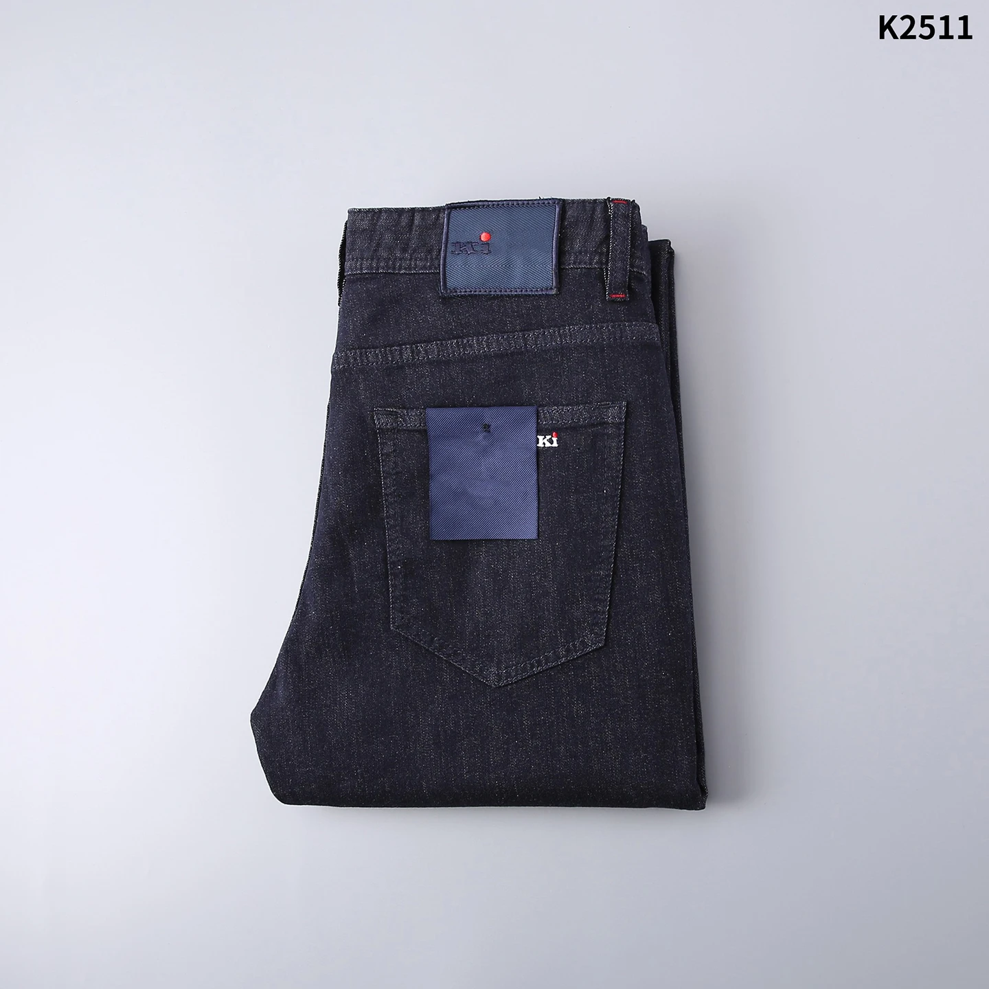 OECHSLI Jeans Thin Cotton Men 2026 Spring Summer new breathable outdoor embroidery comfortable casual Big size 30-40 long Pants