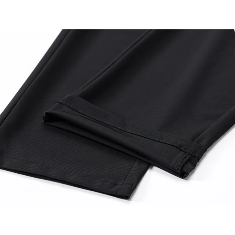 KIDWHXR Summer Man Suit Outfit Thin Breathable Sun Protection Blazer Male Straight-leg Pant Men Business Casual 2-piece Set