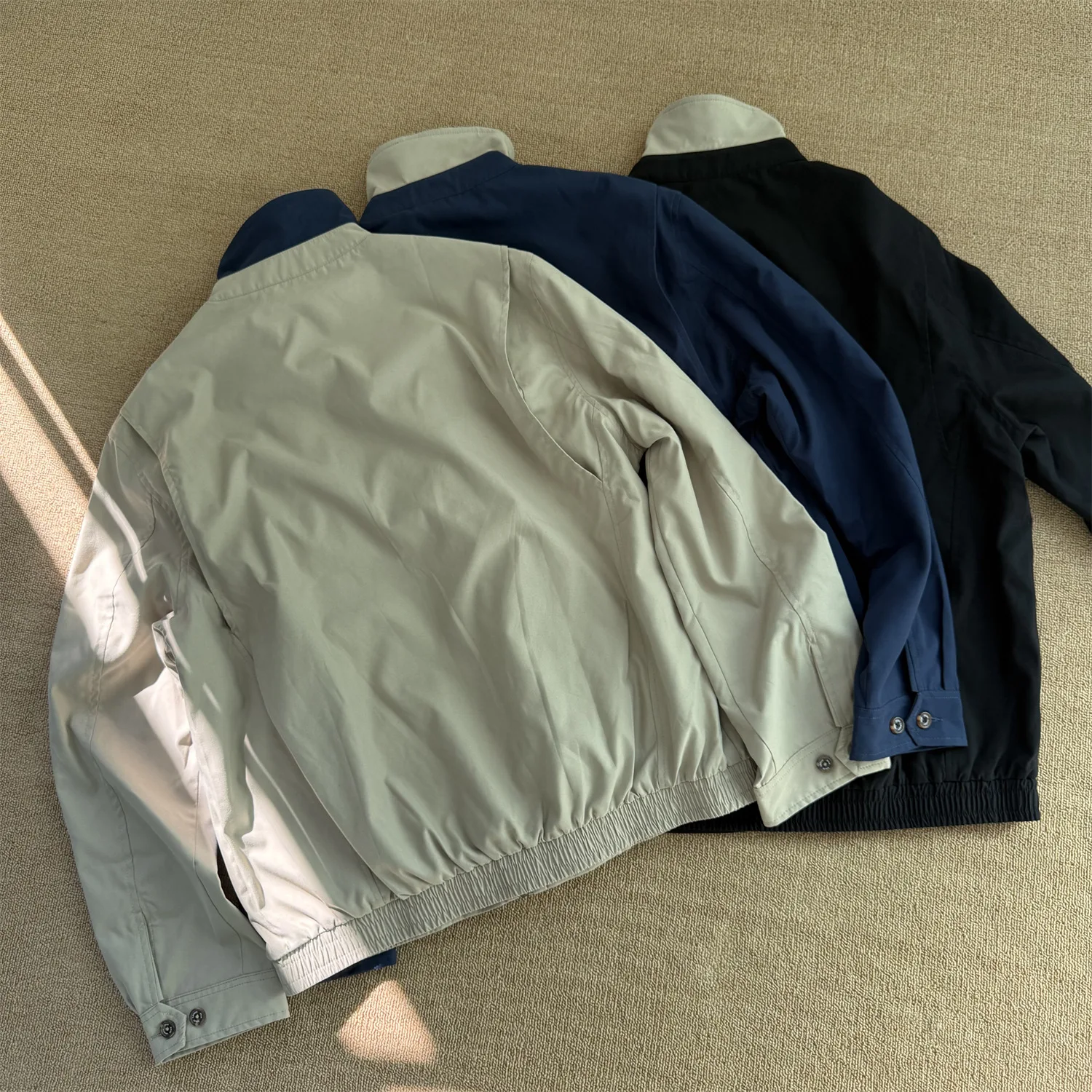 men's jackets and light coats men's clothes polo jacket unisex old money vintage jacket Embroidery Design Men's coat