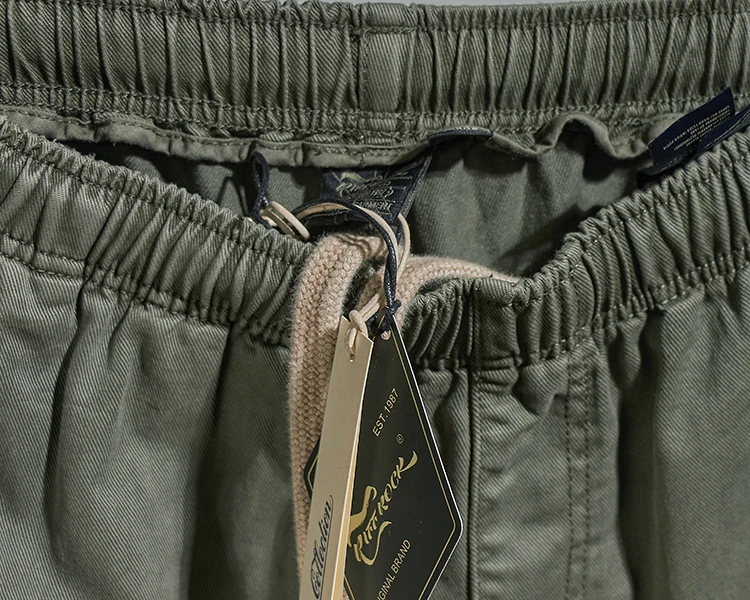 New straight-leg casual pants men's large size loose-fitting elastic waist sagging wide leg pants