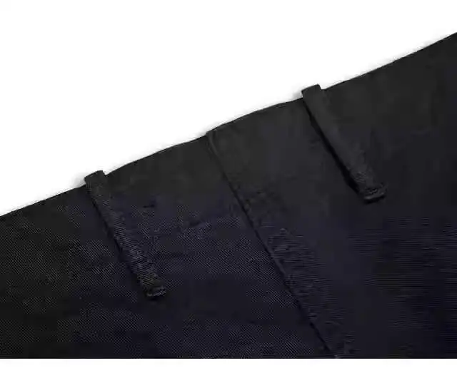 HKSH Spring Autumn New Men Tide Punk Vintage Knight Pants Motorcycle Casual American Twill Cotton Brushed Cotton Chic Ins HK4863
