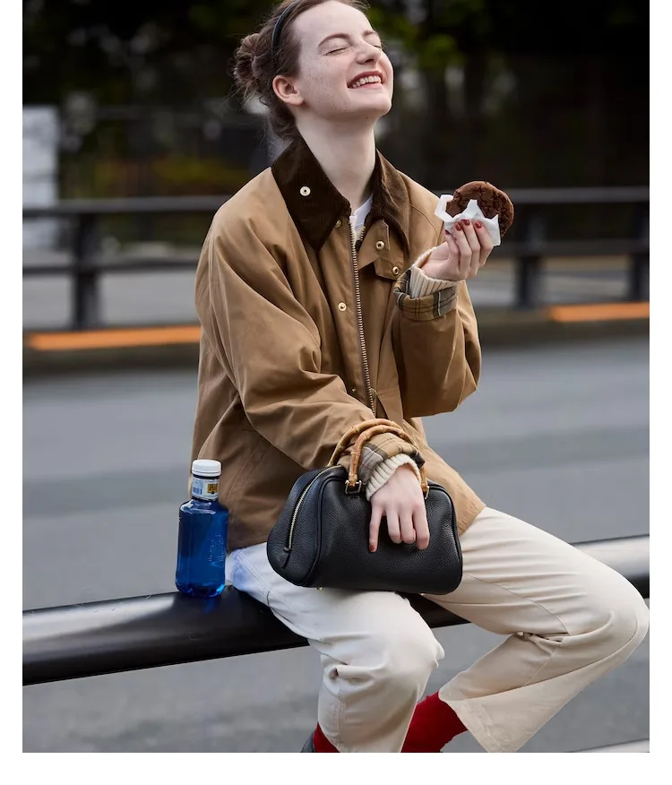 Breathable, Waterproof, Durable, Windproof Jacket, Casual Men's and Women's Spring-Autumn Checkered Workwear Coat US Size