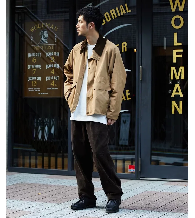Breathable, Waterproof, Durable, Windproof Jacket, Casual Men's and Women's Spring-Autumn Checkered Workwear Coat US Size
