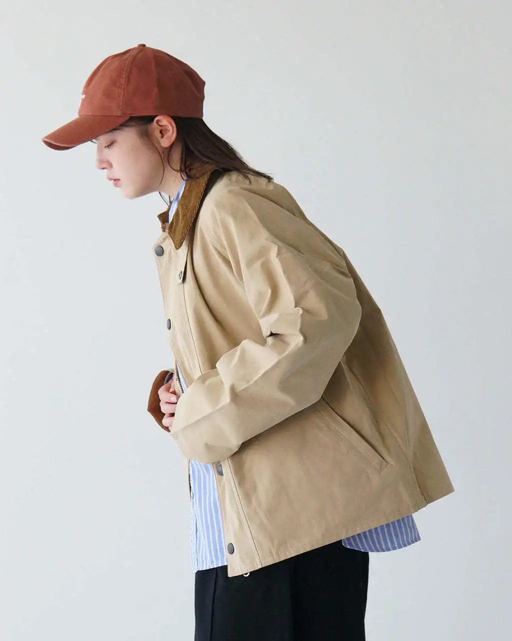 Breathable, Waterproof, Durable, Windproof Jacket, Casual Men's and Women's Spring-Autumn Checkered Workwear Coat US Size