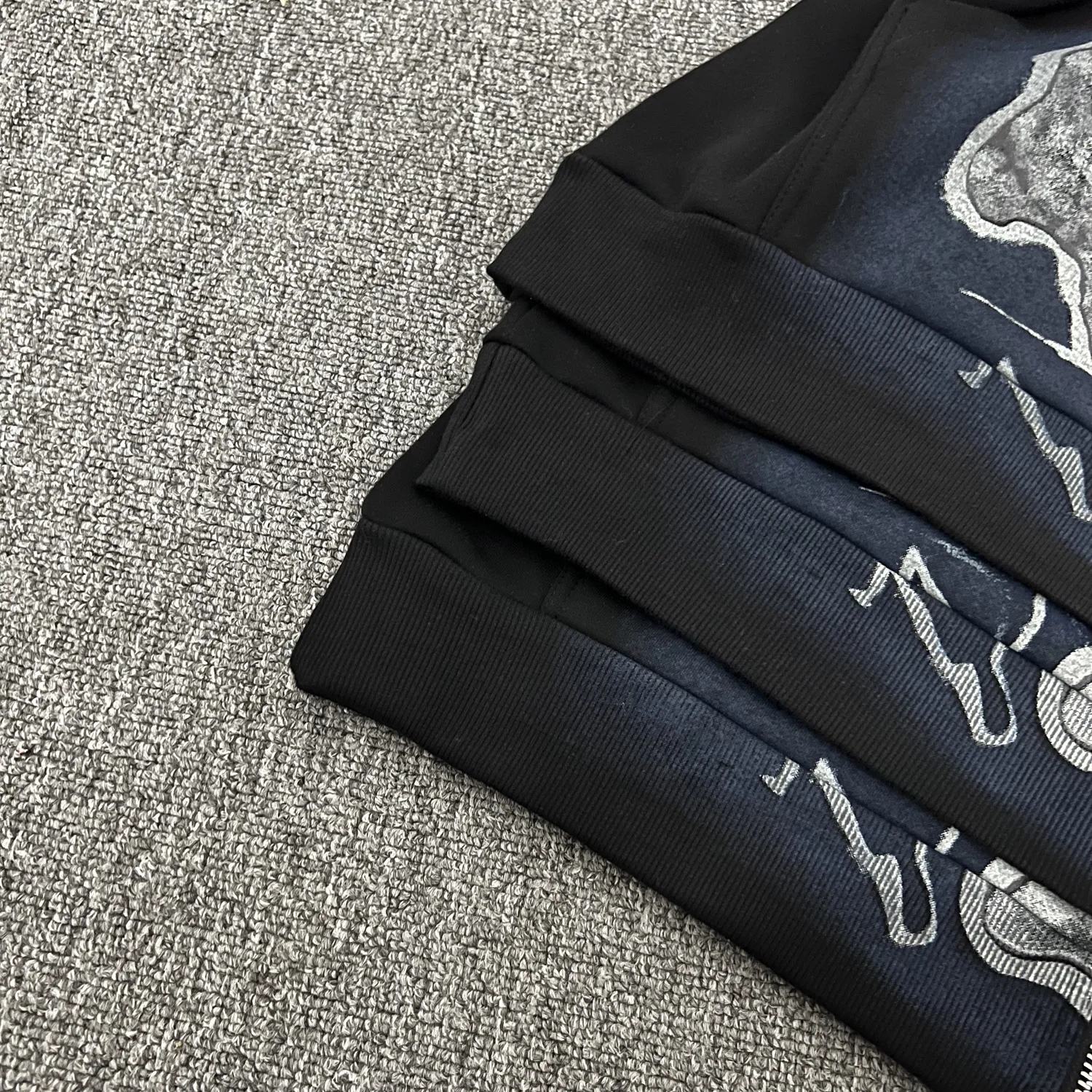 Cactus Jack Baggy Skull Skeleton Hoodie Zip Up Plush Pullover Cardigan Oversized Zipper Hoodies Y2k Streetwear Men Clothes