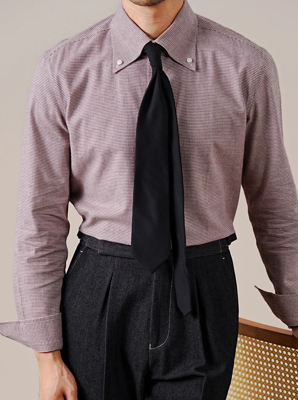 100% Pure Cotton Italian Style Large Pointed Collar Long Sleeve Shirt Men Casual Business Gentleman Commuter Camiseta Masculina