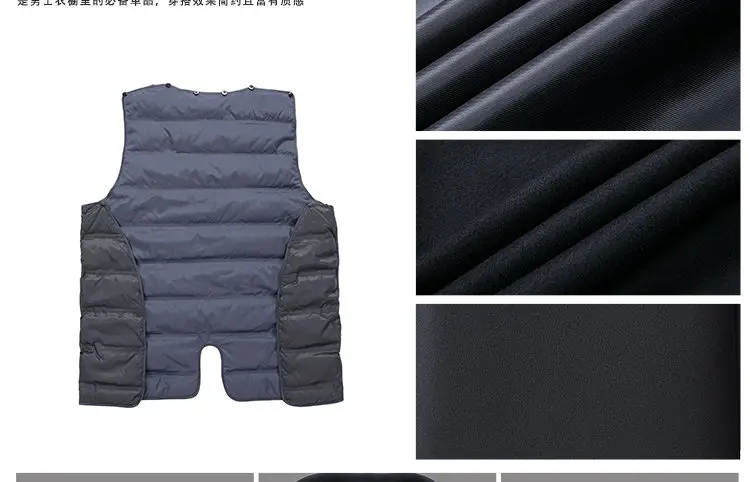 2026 New 100% Wool Outdoor Fashion Gentleman Business Casual Slimming Men's Detachable Down Inner Long Double-sided Wool Coat
