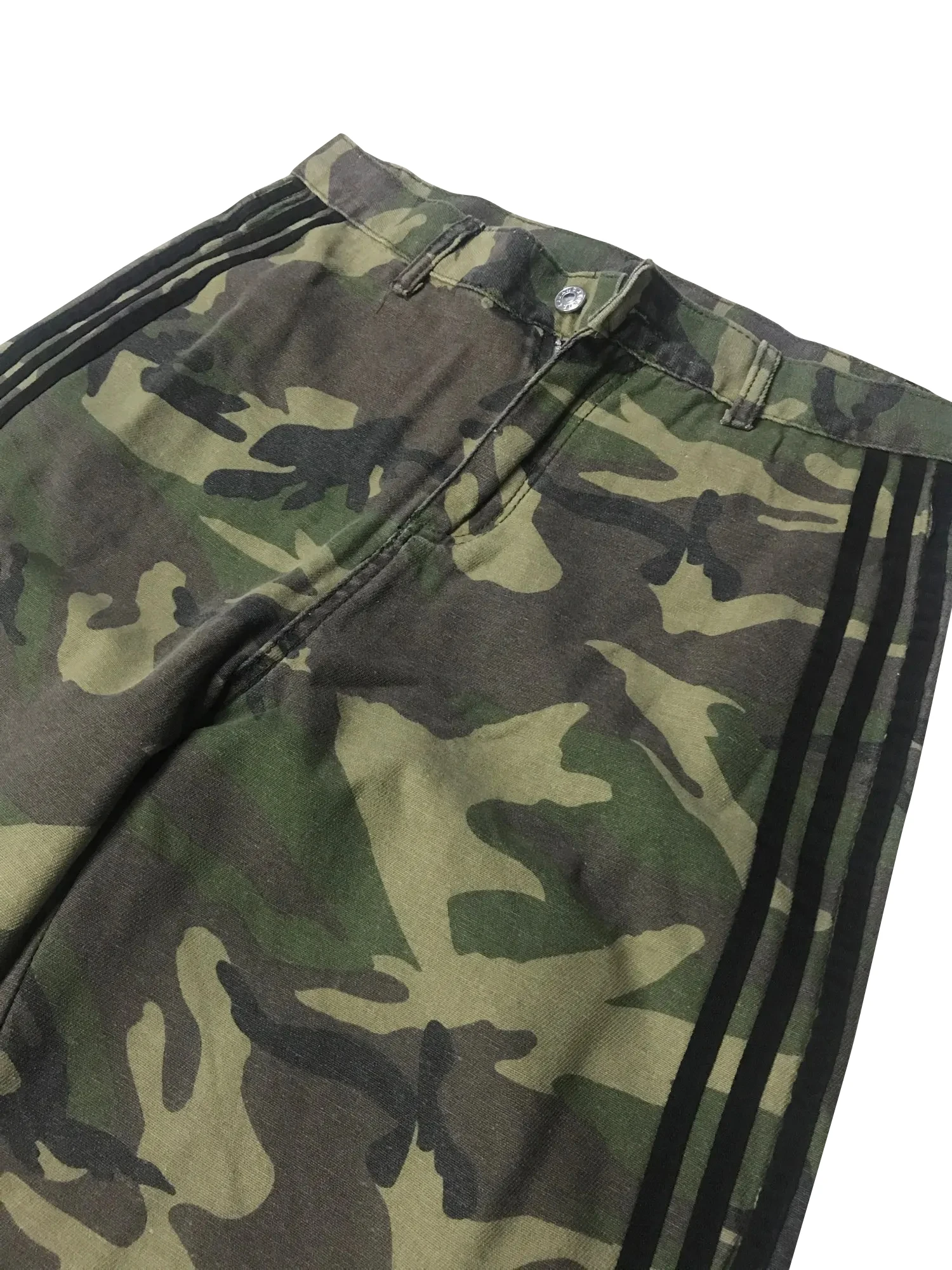 Retro Y2K Baggy Jeans Wide Leg Denim Pant Men's Camouflage Embroidered Striped Harajuku Sweatpants Women Hip Hop Streetwear Camo