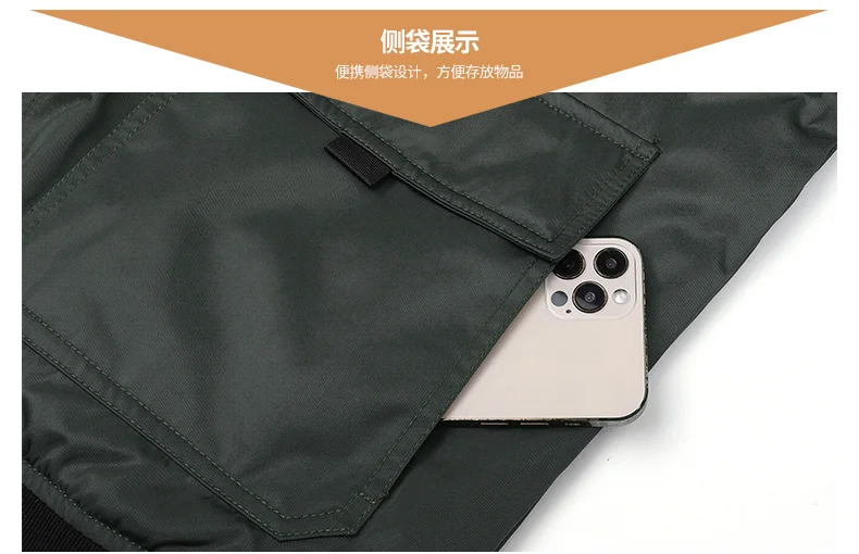 men's autumn winter thickened baseball uniform trendy coat Men's military fan jacket men MA-1 american overalls pilot jacket
