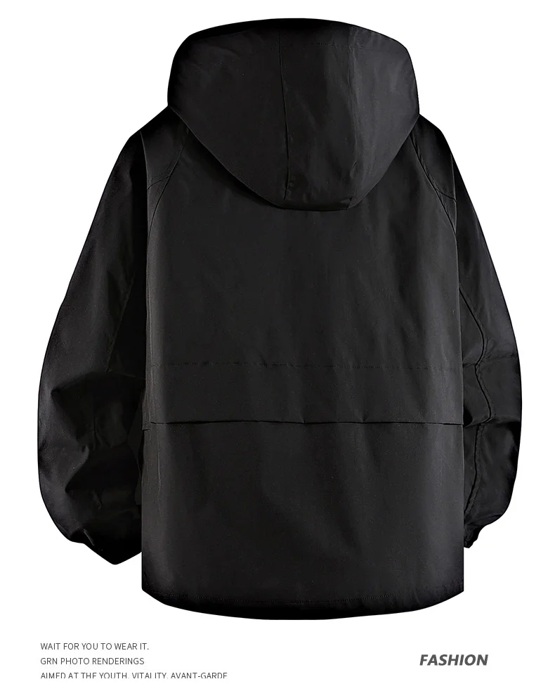 Big Size 8XL Men's Casual Jacket Hooded Waterproof Windbreaker Male Oversized Plus Large 120kg Camping Fishing Windproof Autumn
