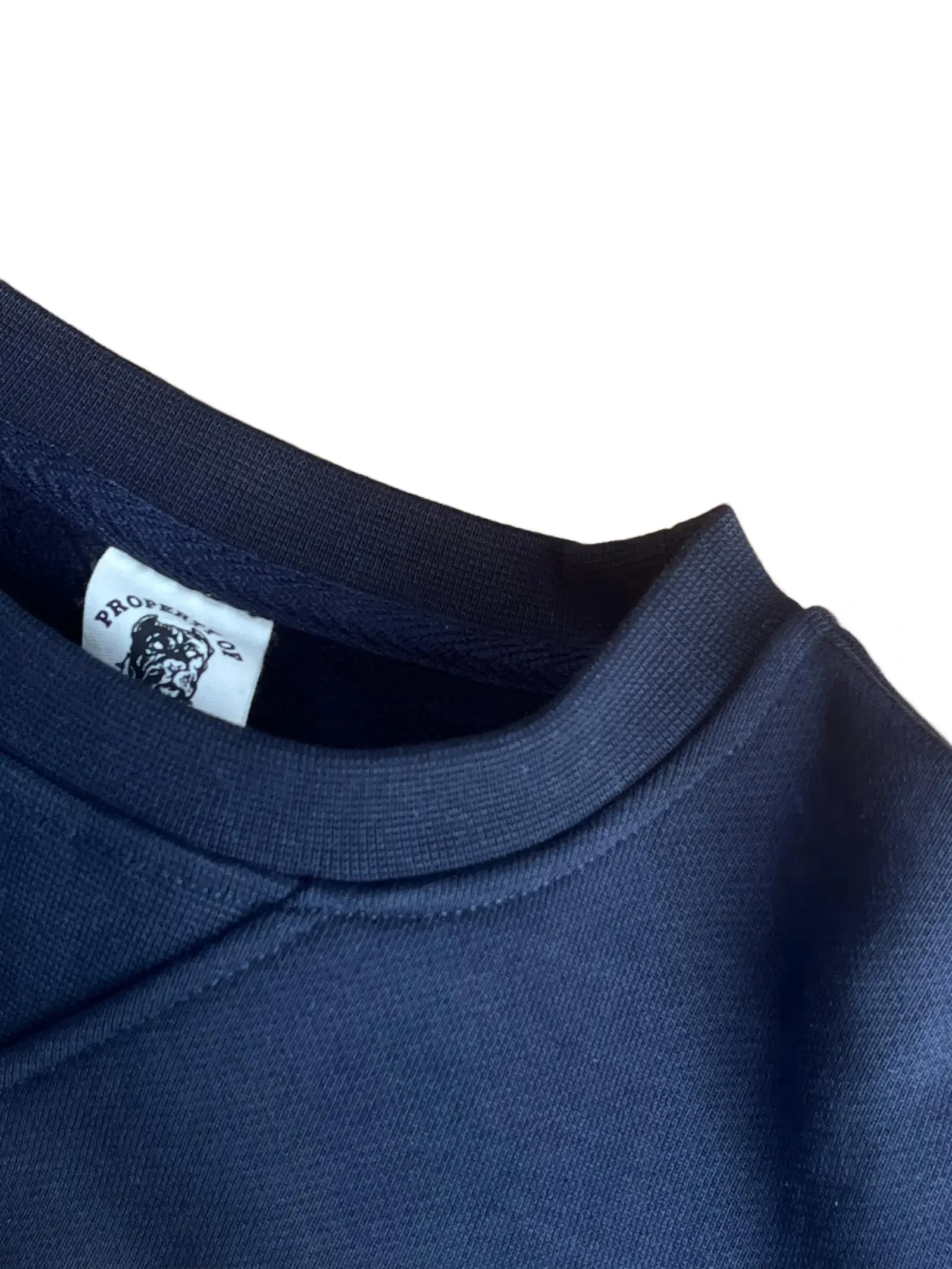 Classic Bronson Boxing Coach Pullover – Navy Y Shipyard Heavyweight Fleece Sweatshirt with Rugged Ringside Style