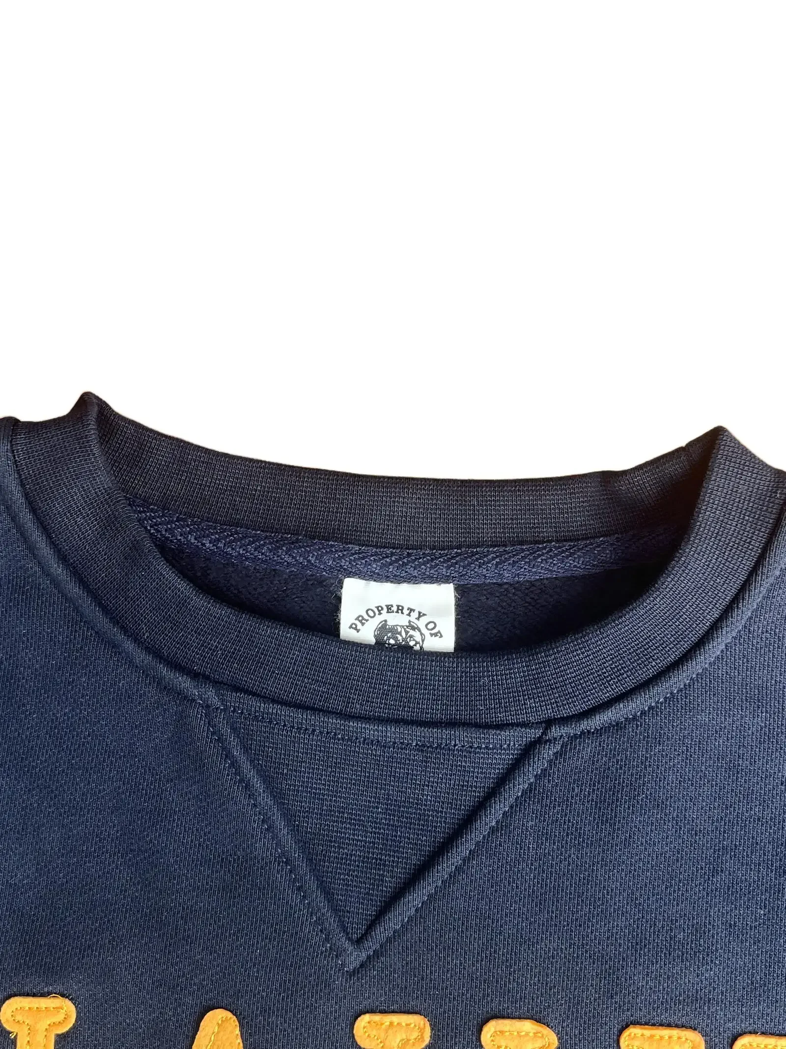Classic Bronson Boxing Coach Pullover – Navy Y Shipyard Heavyweight Fleece Sweatshirt with Rugged Ringside Style