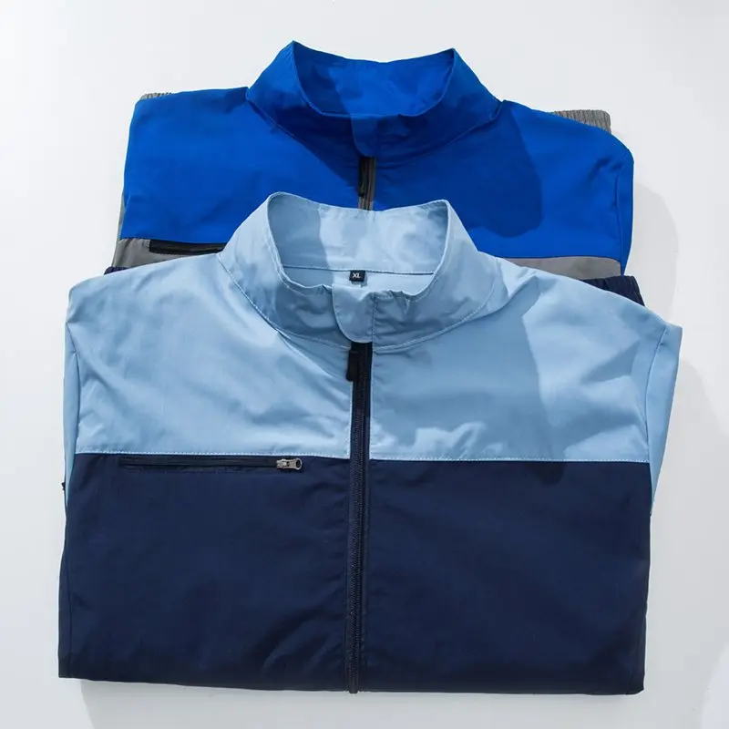 G-MACHT Men Summer Anti-Heat Cooling Shirt With 4 Fans Air Condition Clothes Short Sleeve Sun Protection Outdoor Work Wear