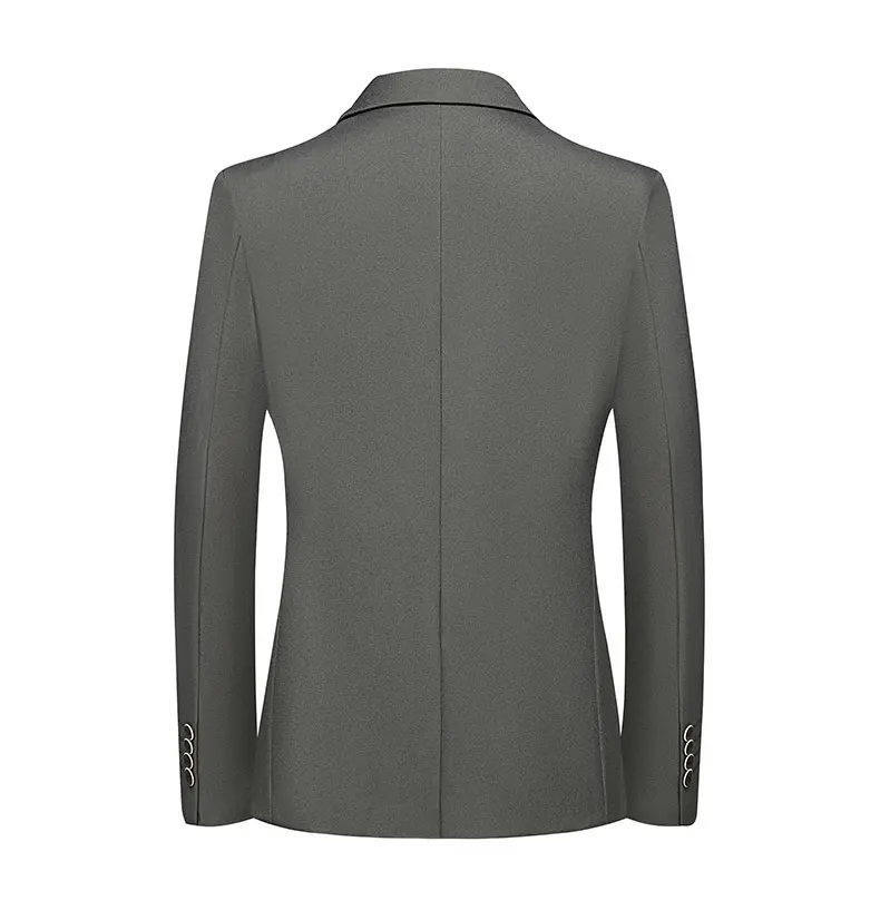2025 Men's Slim Fit Business Casual Blazer High Quality Fashion All-in-One Banquet Korean Style Handsome Trend for All Seasons
