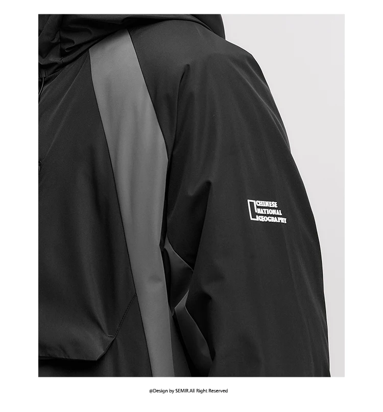 Semir Down Jacket Men Waterproof Hooded 2026 New Winter Outdoor Windproof Warm Versatile Outerwear