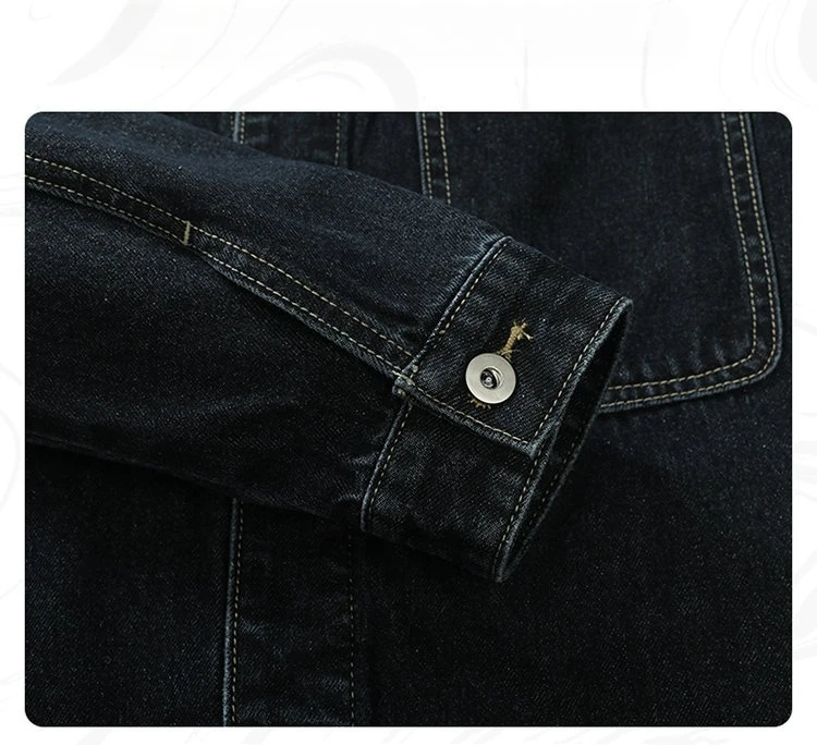 Trendy Loose fit Denim Jacket A Vintage Wash Finish Workwear Inspired Multipocket Design and Versatile Casual Style