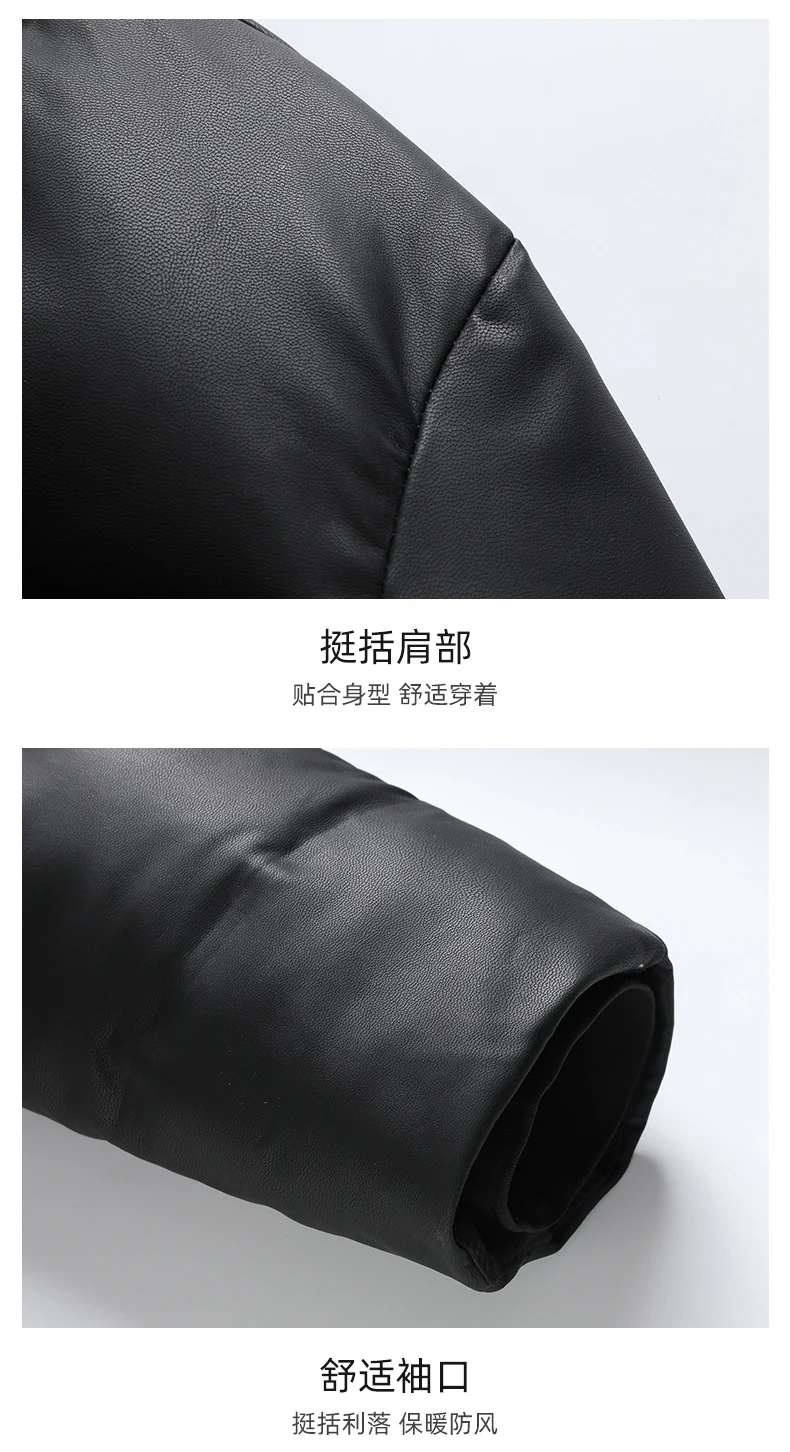 2024 Men's Down Jacket Mid-Length Winter Thick 90% White Duck Down Jacket windproof warm winter down coat,parkas men Hood coat