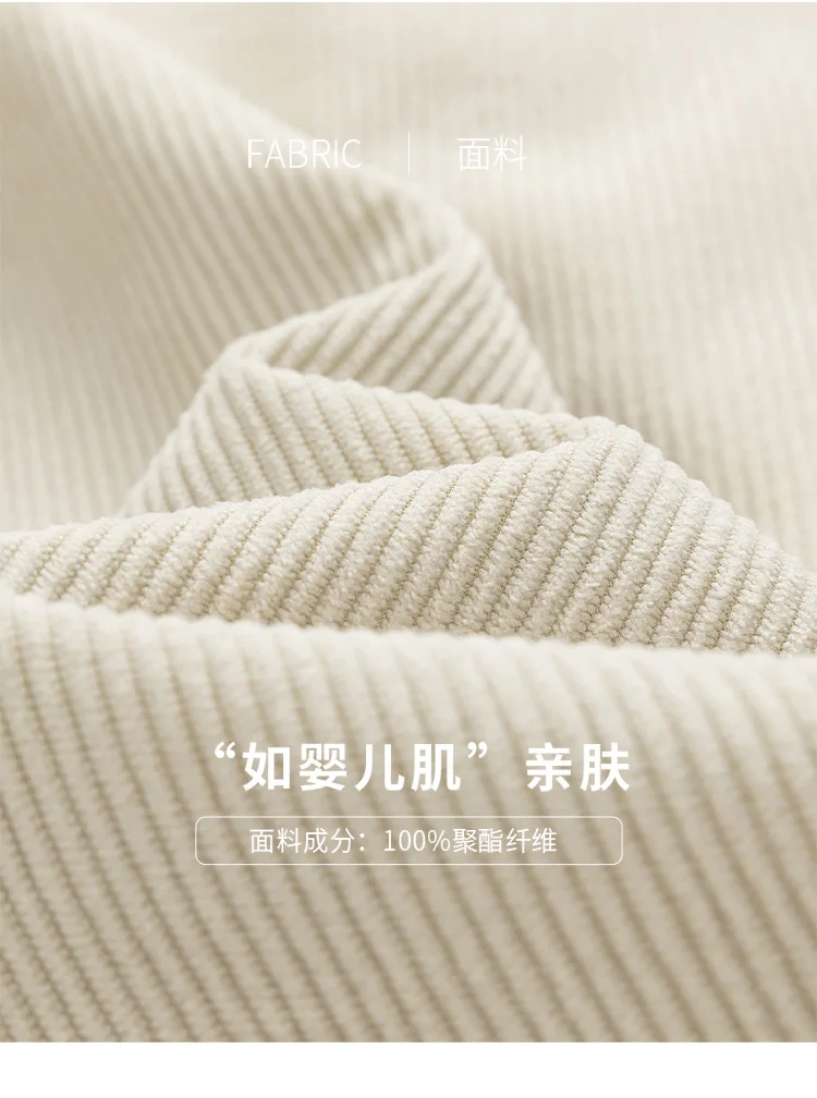 2024 Winter New Cashmere Stand up Collar Cotton Jacket Thickened Warm Youth Fashion Versatile Cotton Jacket Corduroy Fabric