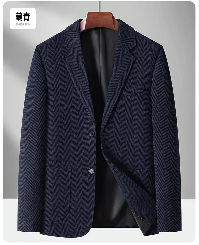 Blazer, Men's Fashionable Business Outdoor Travel Youthful Wedding Versatile Gentleman Host Casual Korean Style Slim-fit Blazer