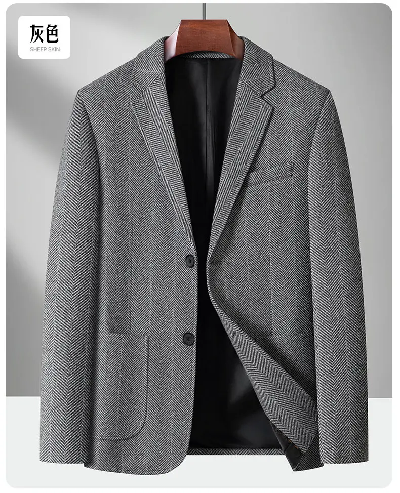 Blazer, Men's Fashionable Business Outdoor Travel Youthful Wedding Versatile Gentleman Host Casual Korean Style Slim-fit Blazer