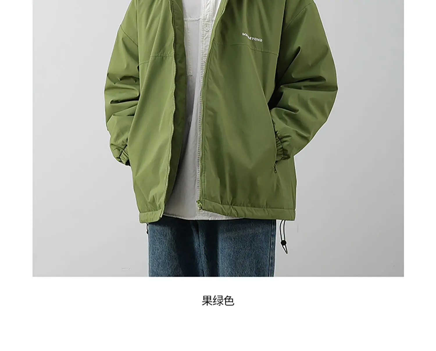 DUKEEN Men's Thick Cotton-Padded Jacket Warm Winter Hooded Coat Insulated Outdoor Proofwahter Softshell Hiking Jacket