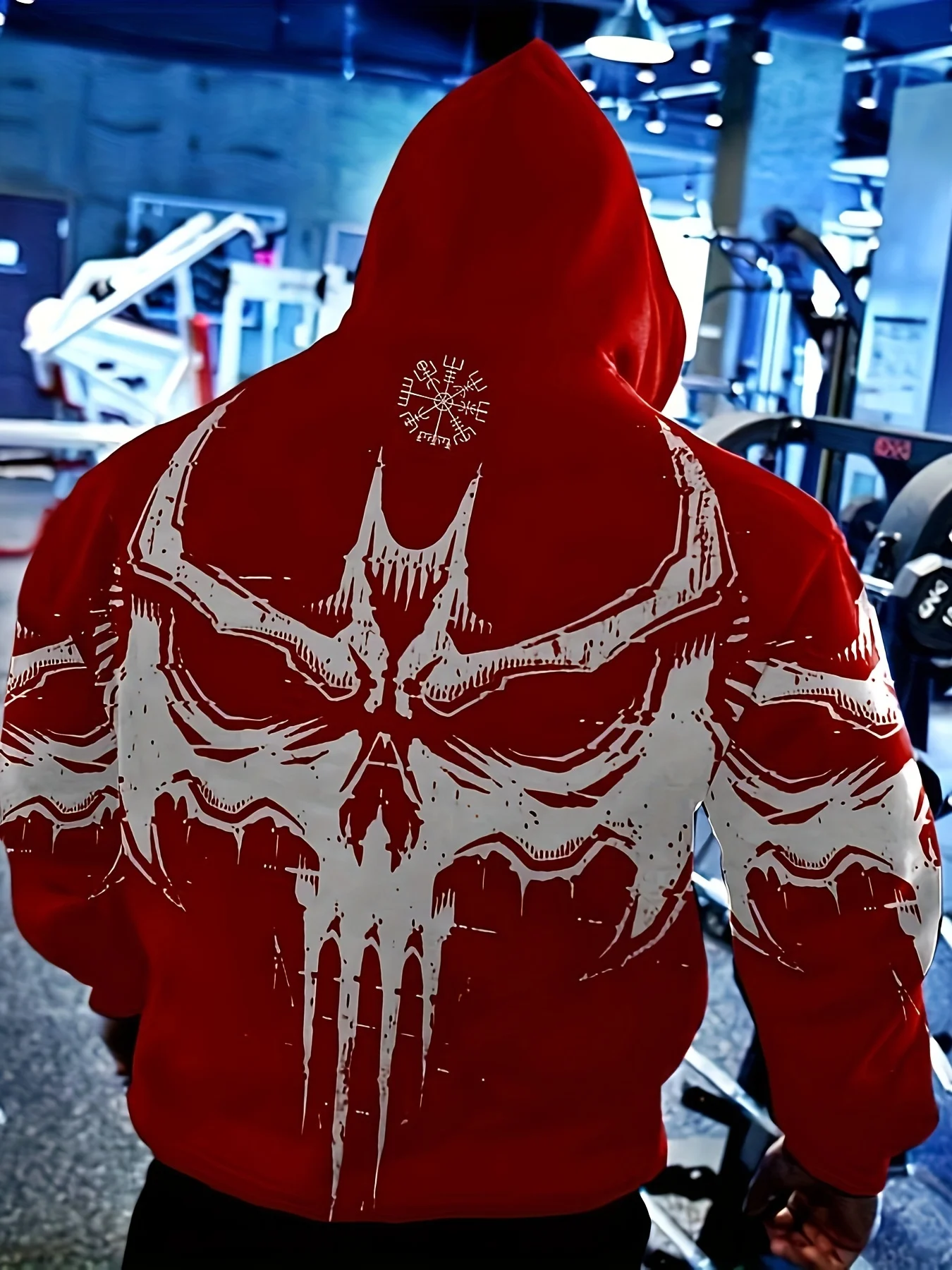 2024 New Men's 3D Bat Printed Hoodie for Men and Women Casual Fashion Men's Hoodie Street Men's Tops