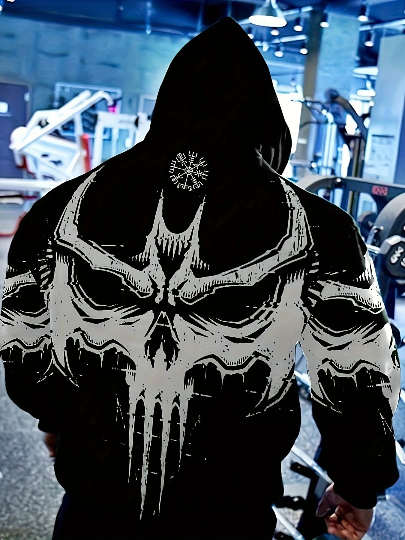 2024 New Men's 3D Bat Printed Hoodie for Men and Women Casual Fashion Men's Hoodie Street Men's Tops