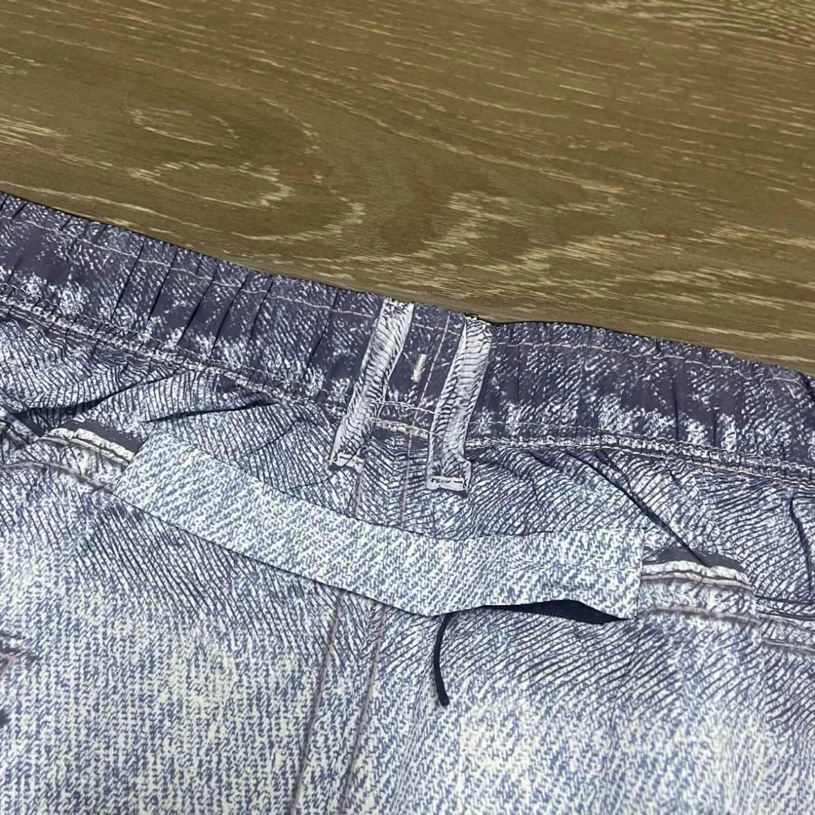 SATISFY PeaceShell Unlined Shorts Jeans Digitally Printed Sports Breathable Shorts