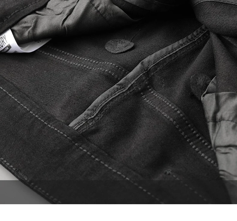 High Quality Luxury European Design White Jeans Men Slim Straight Elastic Casual Breathable Black Long Trousers Man Plus Size 40